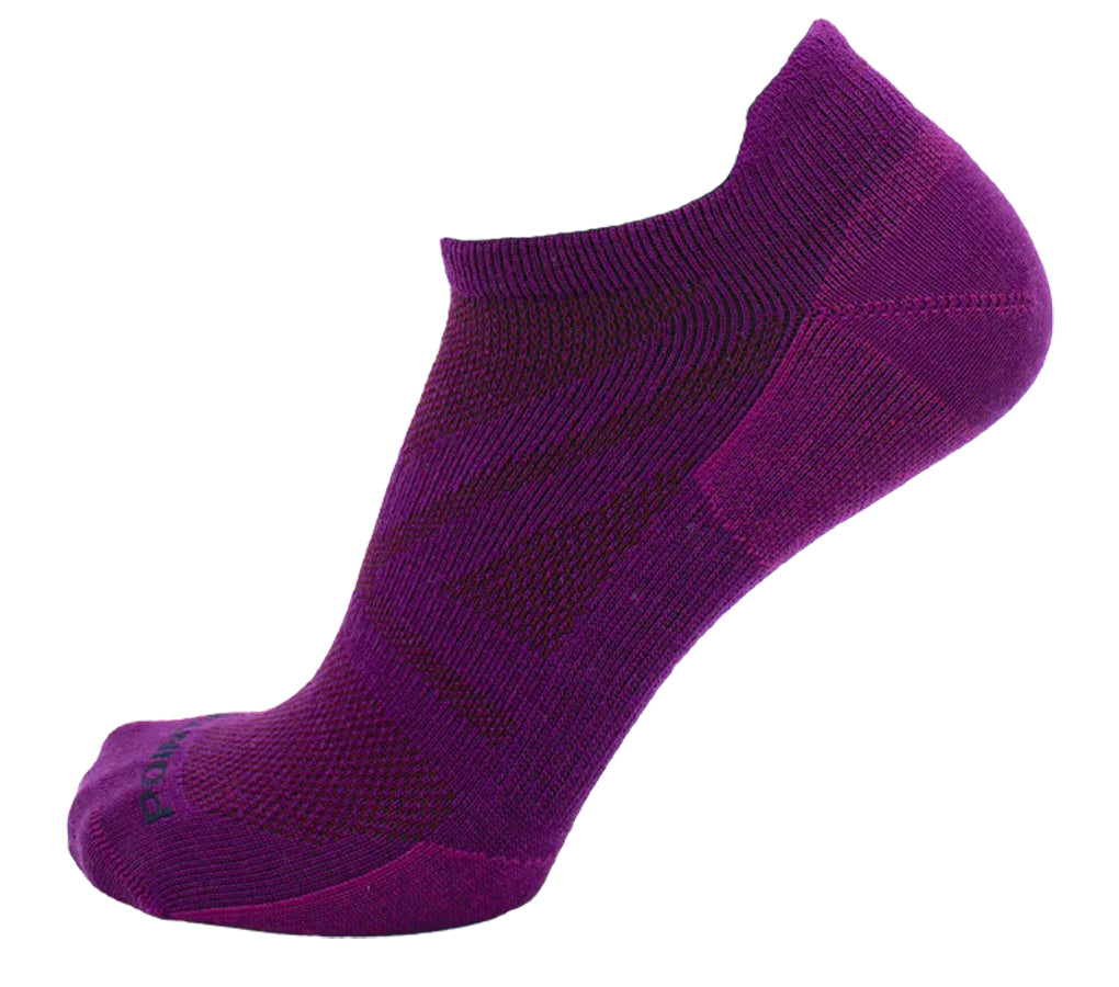 Point6 Ghost Runner Ultra Light No Show Merino Wool Sock