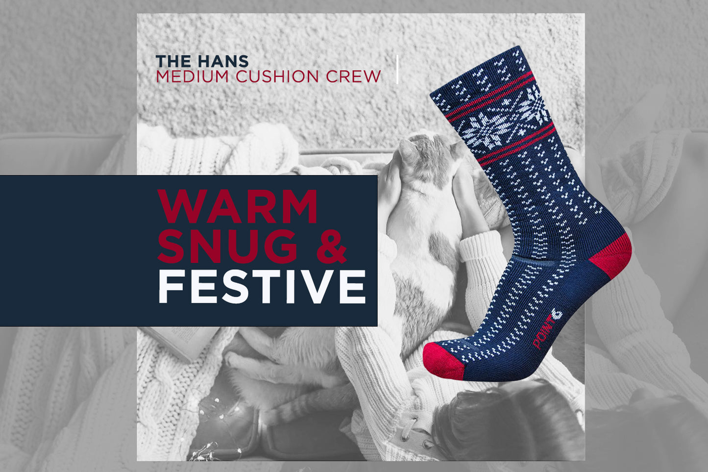 Hans Medium Cushion | Holiday Special Crew