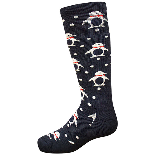 Point6 Penguins OTC Kids Merino Wool Ski Socks