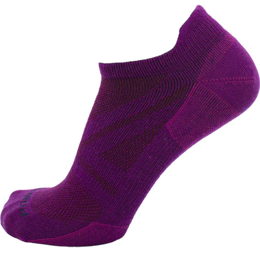 Gray ankle sock on a white background