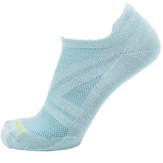 Mint ankle sock on a white background