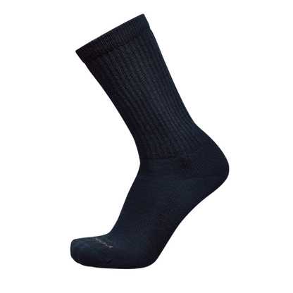 Point6 Classic Medium Crew Merino Wool Sock - Black
