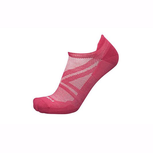 Lipstick ankle sock on a white background
